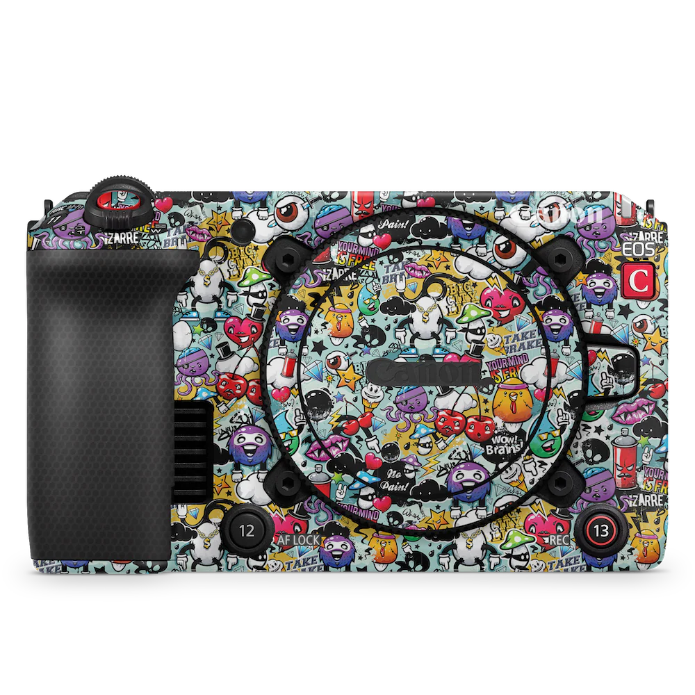 Canon EOS C50 Full Camera Body Protection Wrap Skin - Image 14