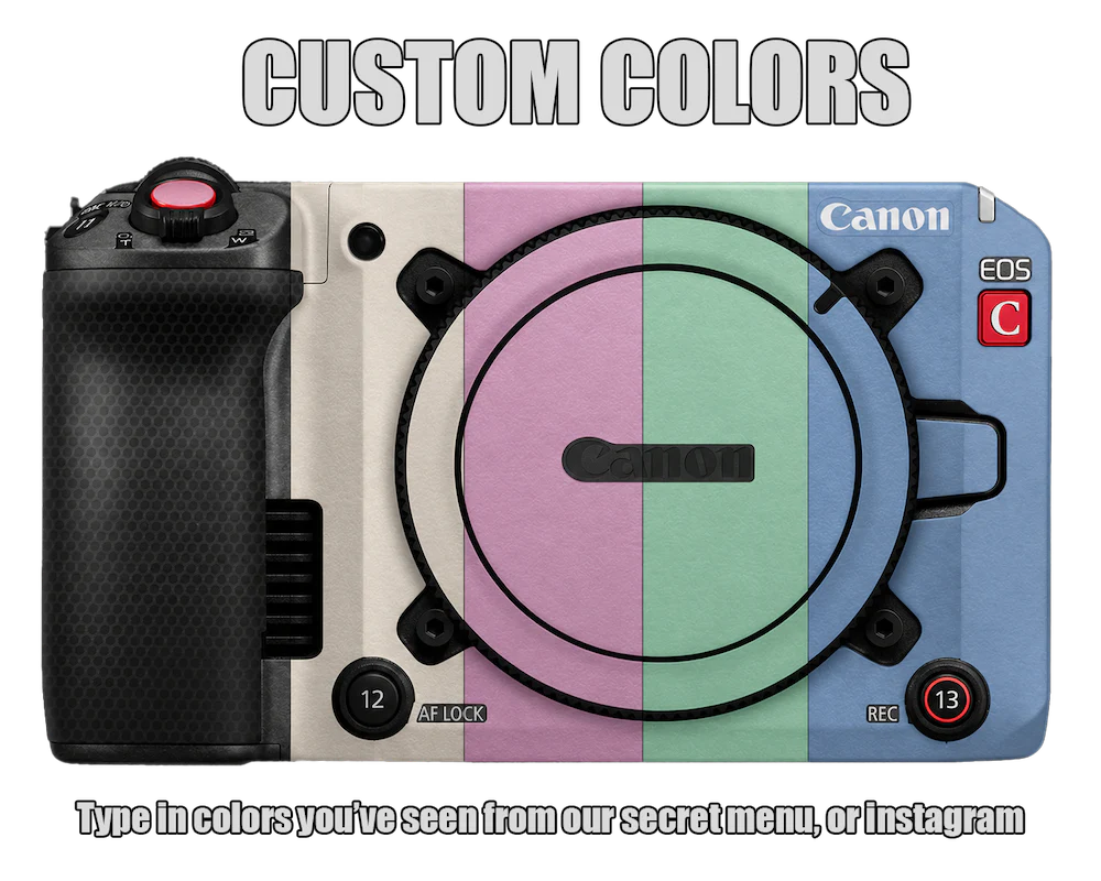 Canon EOS C50 Full Camera Body Protection Wrap Skin - Image 23