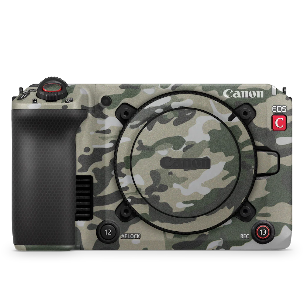 Canon EOS C50 Full Camera Body Protection Wrap Skin - Image 9
